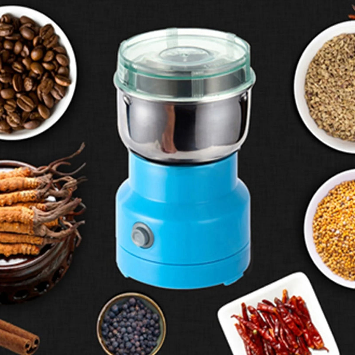 Blue Electric Food Chopper S11317