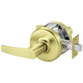 Satin Brass Cylindrical Lock I412900