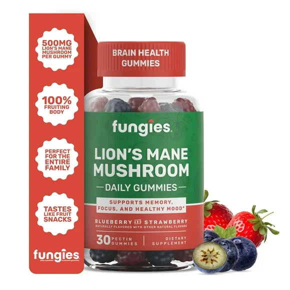 Lion's Mane Mushroom Gummies 30 Count N556089