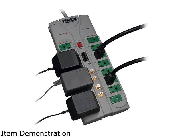 12 Outlet Surge Protector with 10 ft Cord M93084