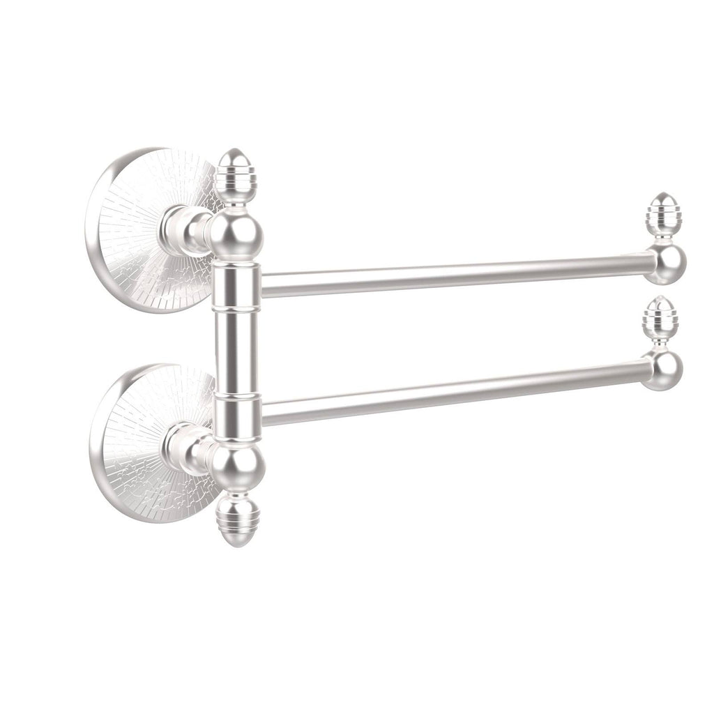 Satin Chrome Swing Arm Towel Rail T84836