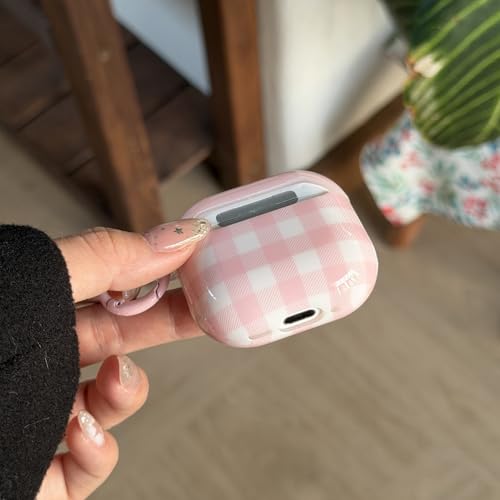 Red Polka Dot Case for AirPods 4th Generation with Keychain R629968