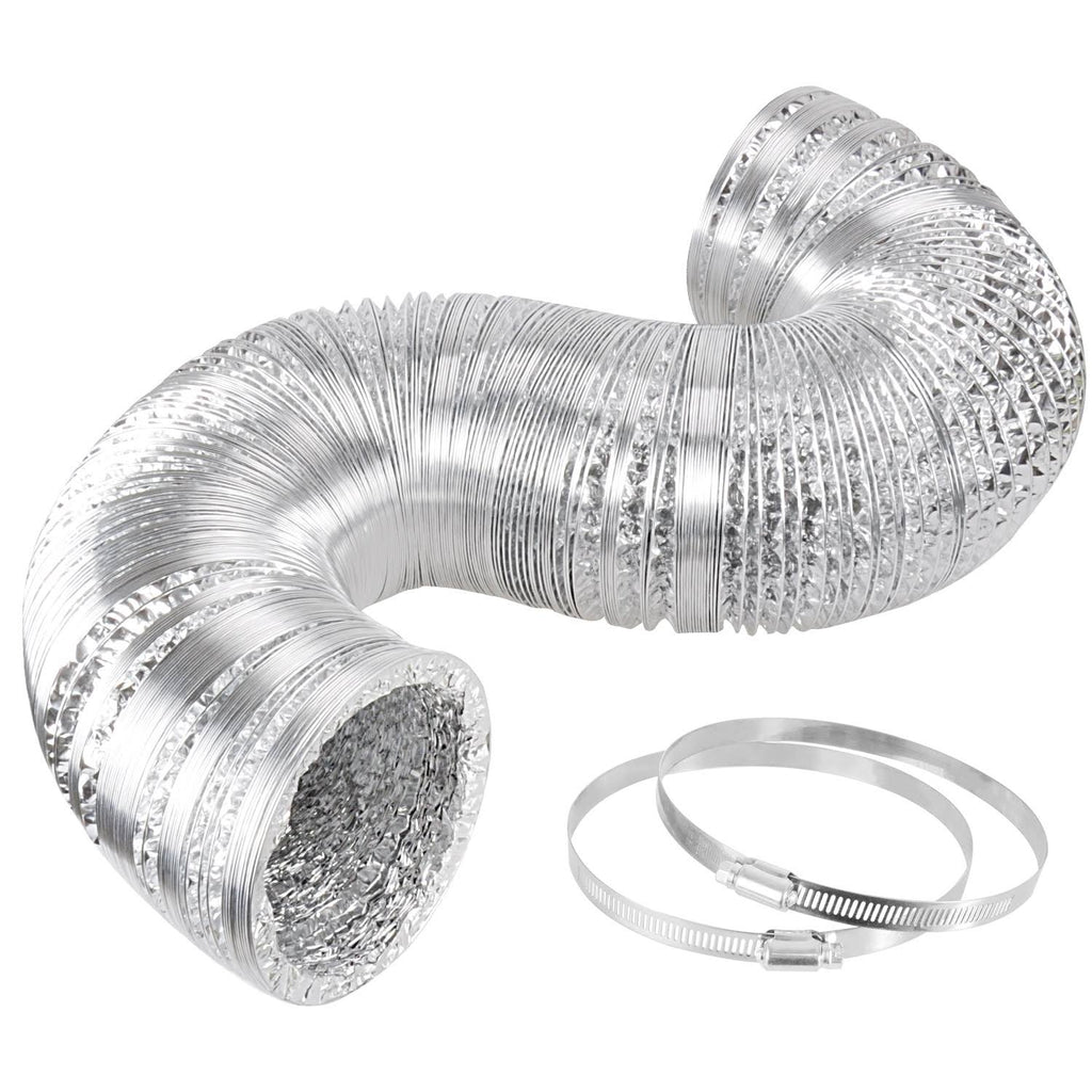 8 Inch 750 CFM Inline Fan Carbon Filter Ducting Combo Z897