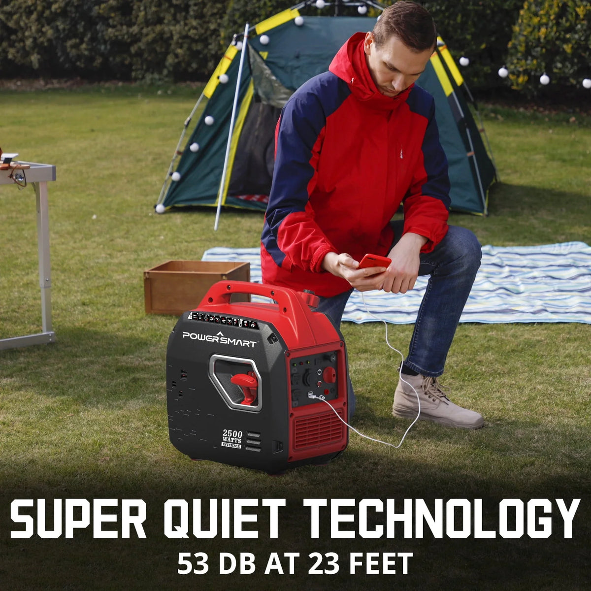 2500W Portable Inverter Gas Generator Q3990