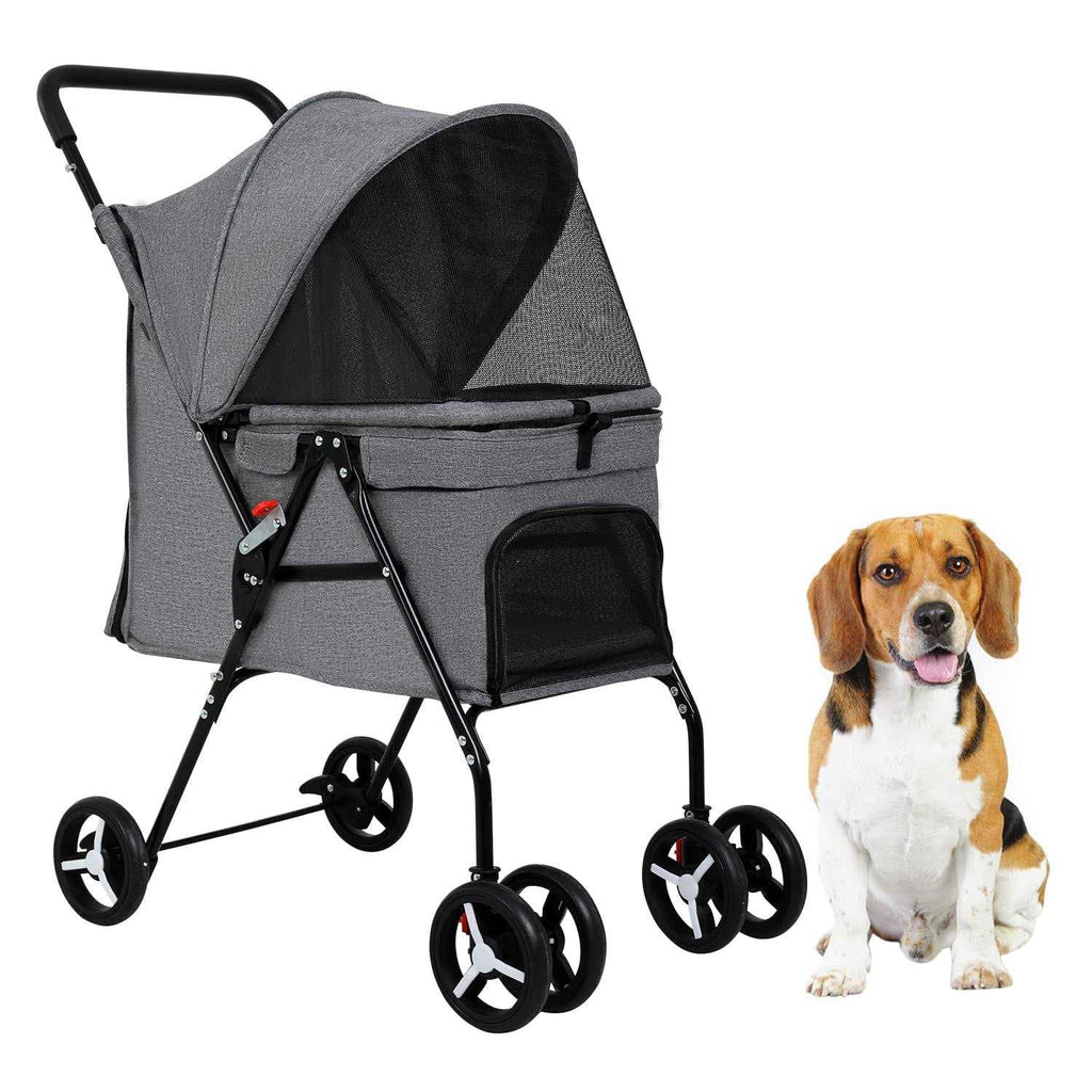 Mesh Foldable Pet Stroller V664