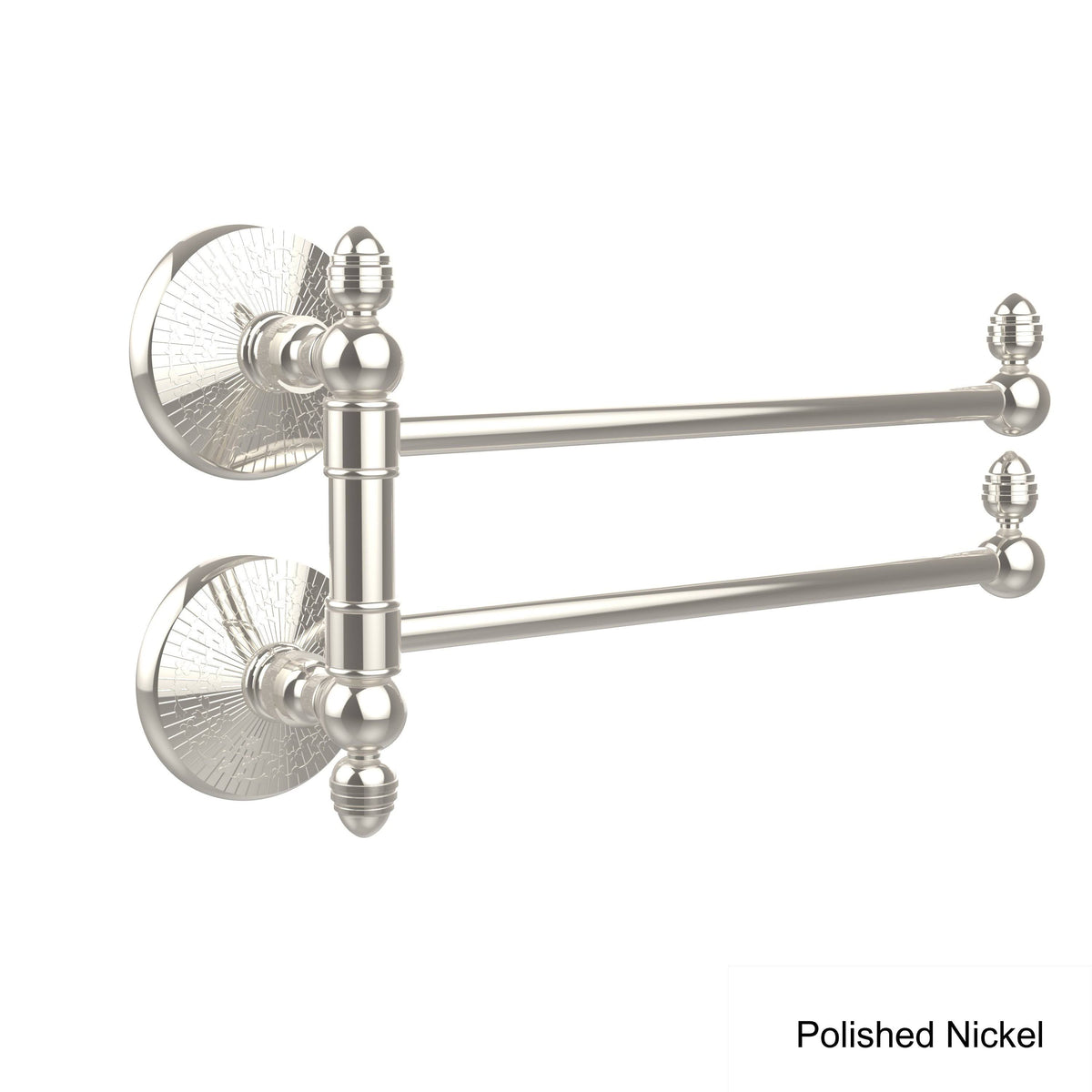 Satin Chrome Swing Arm Towel Rail T84836