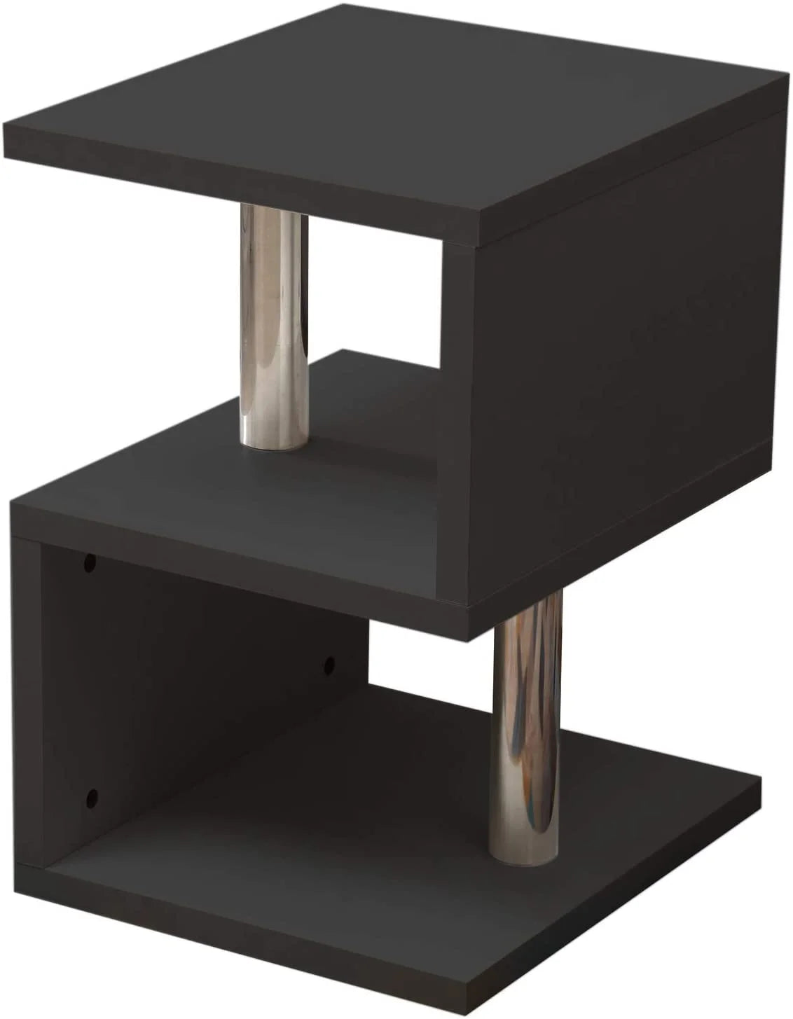 Black High Gloss Sofa Side End Table Z485