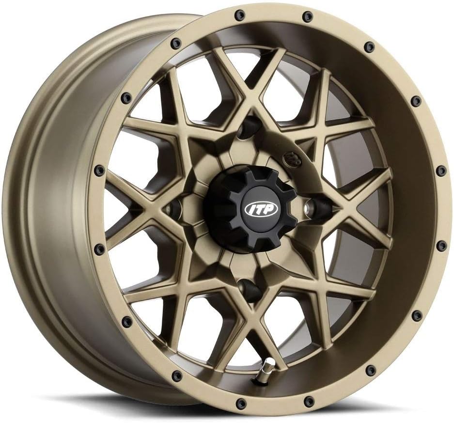 Bronze 14 Wheels 30 Tires 4x156 Bolt Pattern 12mmx1.25 Lug kit W10933