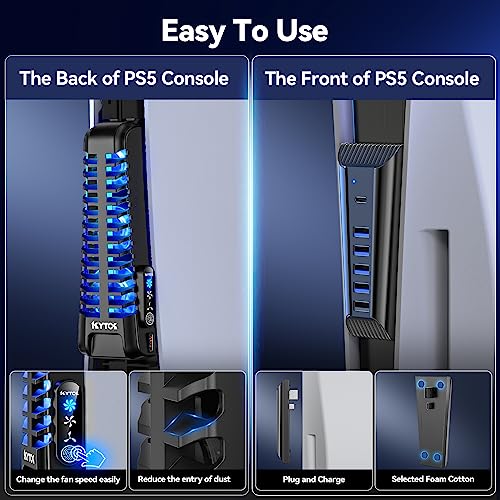 PS5 Cooling Fan with USB HUB Q20710