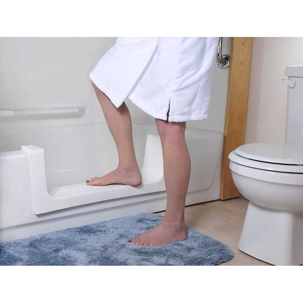 Wide White Step Bathtub Conversion Kit E5621