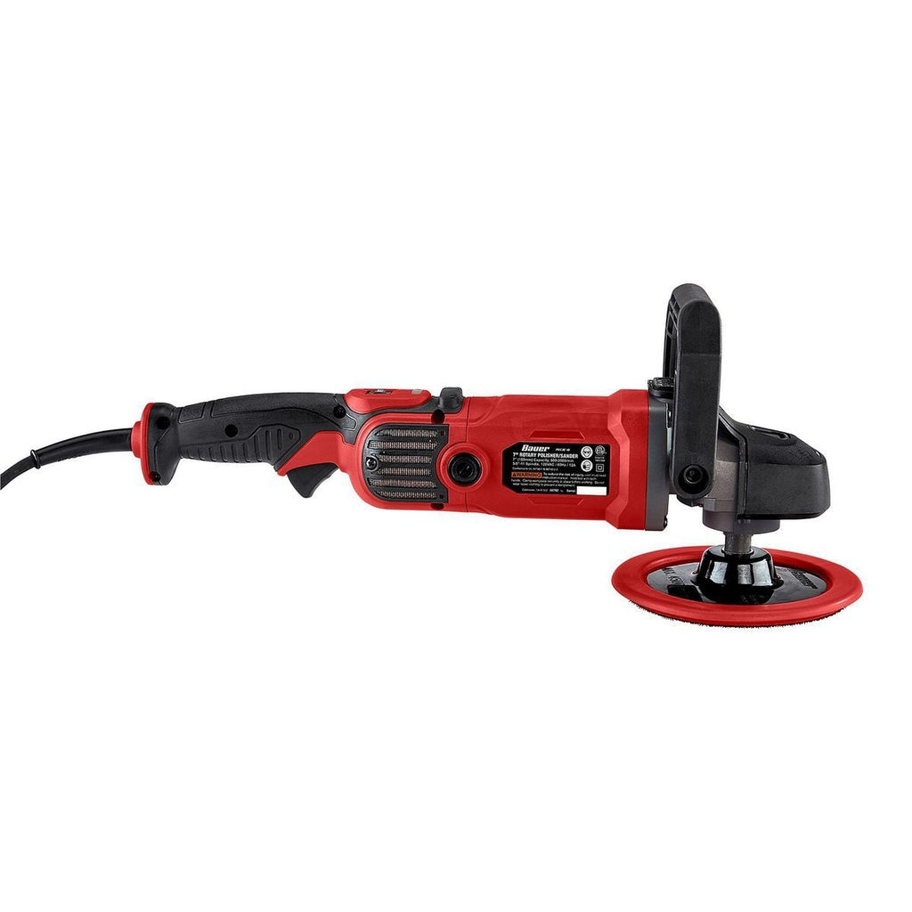 12 Amp 7 in. Variable-Speed Rotary Polisher Sander G595930