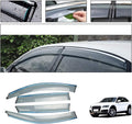 Smoke Car Window Visors Tape-On Outside Deflectors W1517
