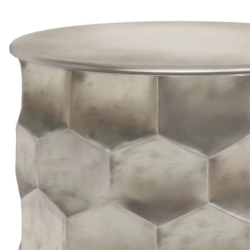 2-Piece Metal Storage Accent Side Table Set X26757