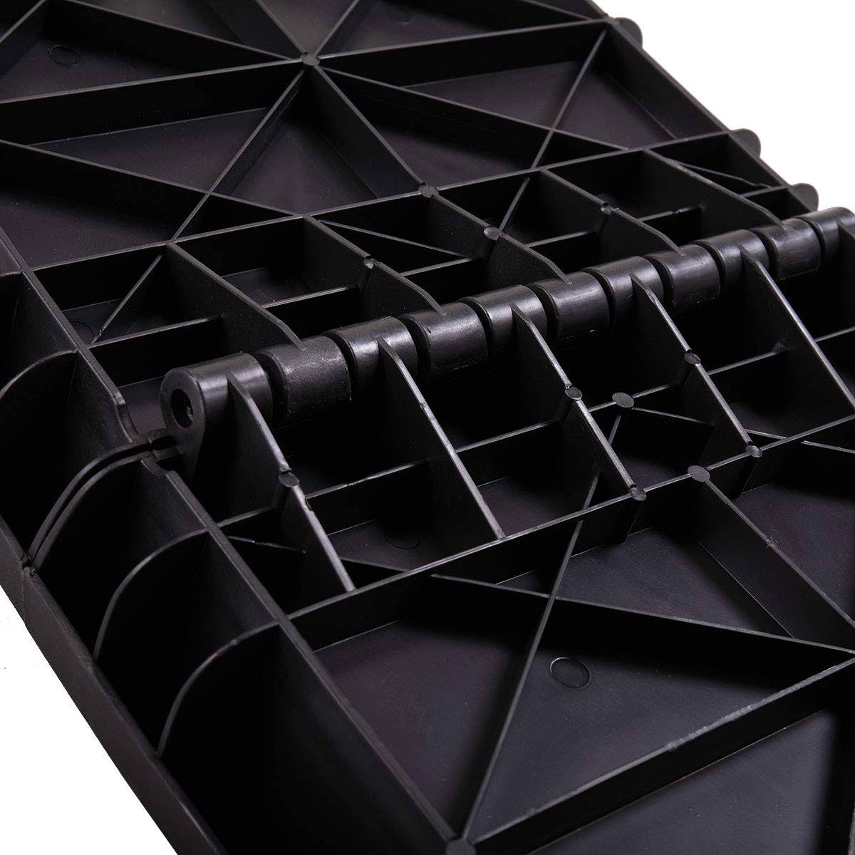 62x22 L Folding Pet Ramp Dog Ladder Portable Steps Stairs F46709