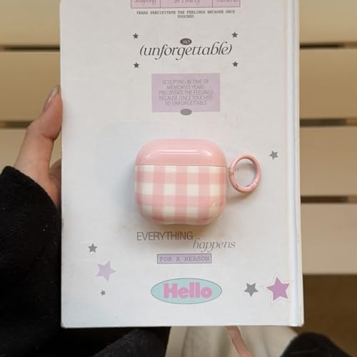 Red Polka Dot Case for AirPods 4th Generation with Keychain R629968
