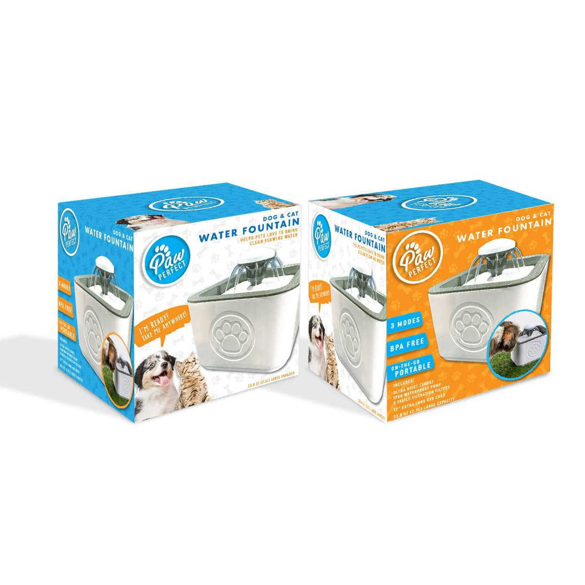 Dog & Cat Filtered Water Fountain O3799