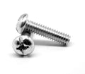Coarse Thread Machine Screw Combo Round Head Low Carbon Steel Zinc Plated C593