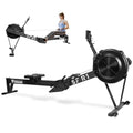 Indoor Wind Resistance Rowing Machine with LCD Display H478