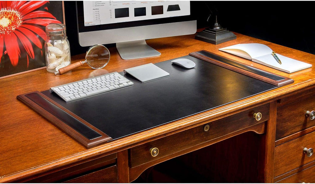 Wood & Leather Desk Pad Y785844