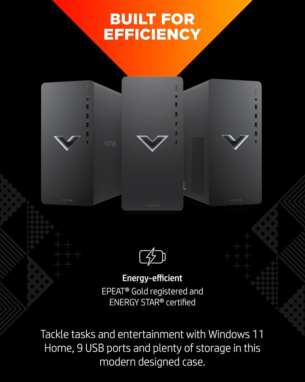 AMD Ryzen 5 5600G 32GB SDRAM 1TB SSD Gaming Desktop K50496