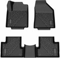 All Weather TPE Custom Fit Car Floor Liners 1st & 2nd Row Black A94483
