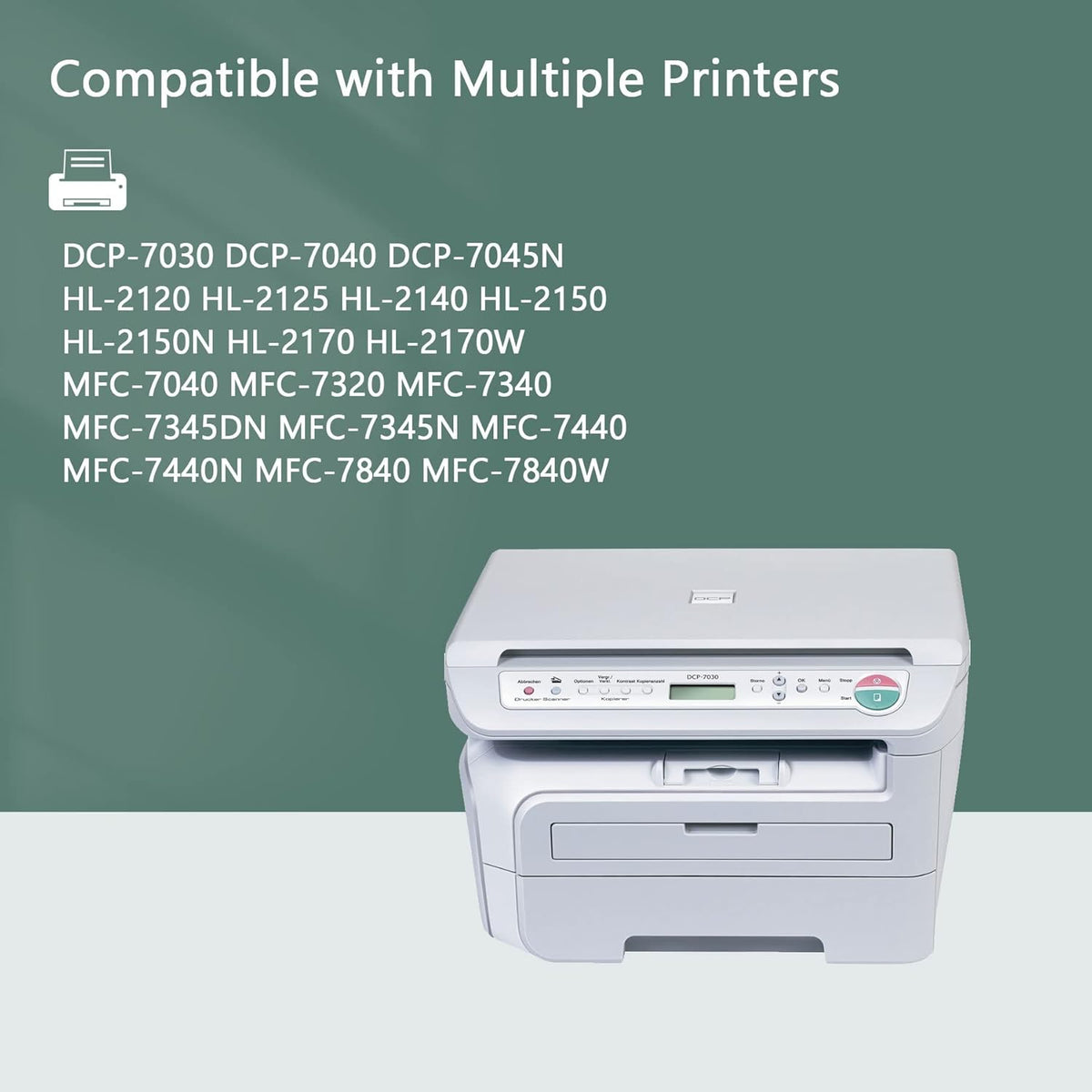 Compatible TN360 Black Toner Cartridge 1-Pack F42304