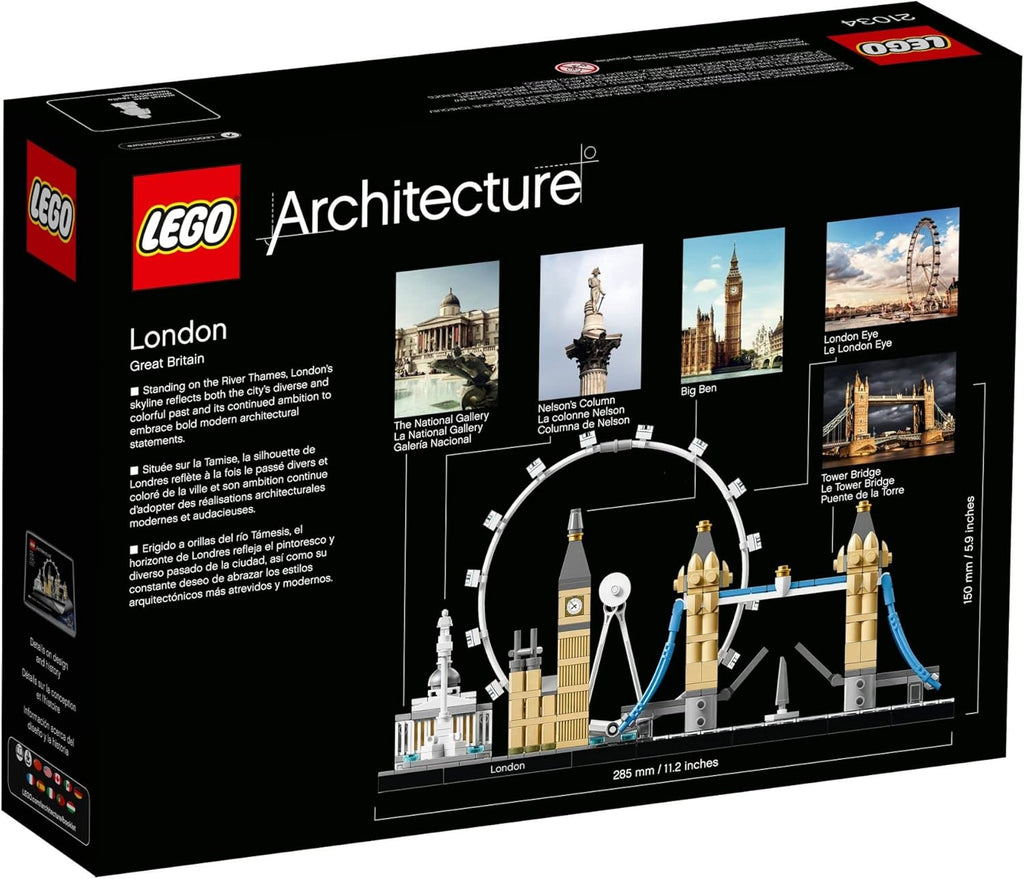 Architecture London Skyline Building Set 468 pieces Q356