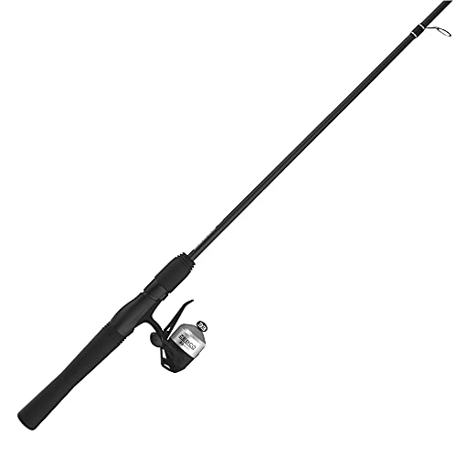 Spincast Reel and 2-Piece Fishing Rod Combo with EVA Handle X16841