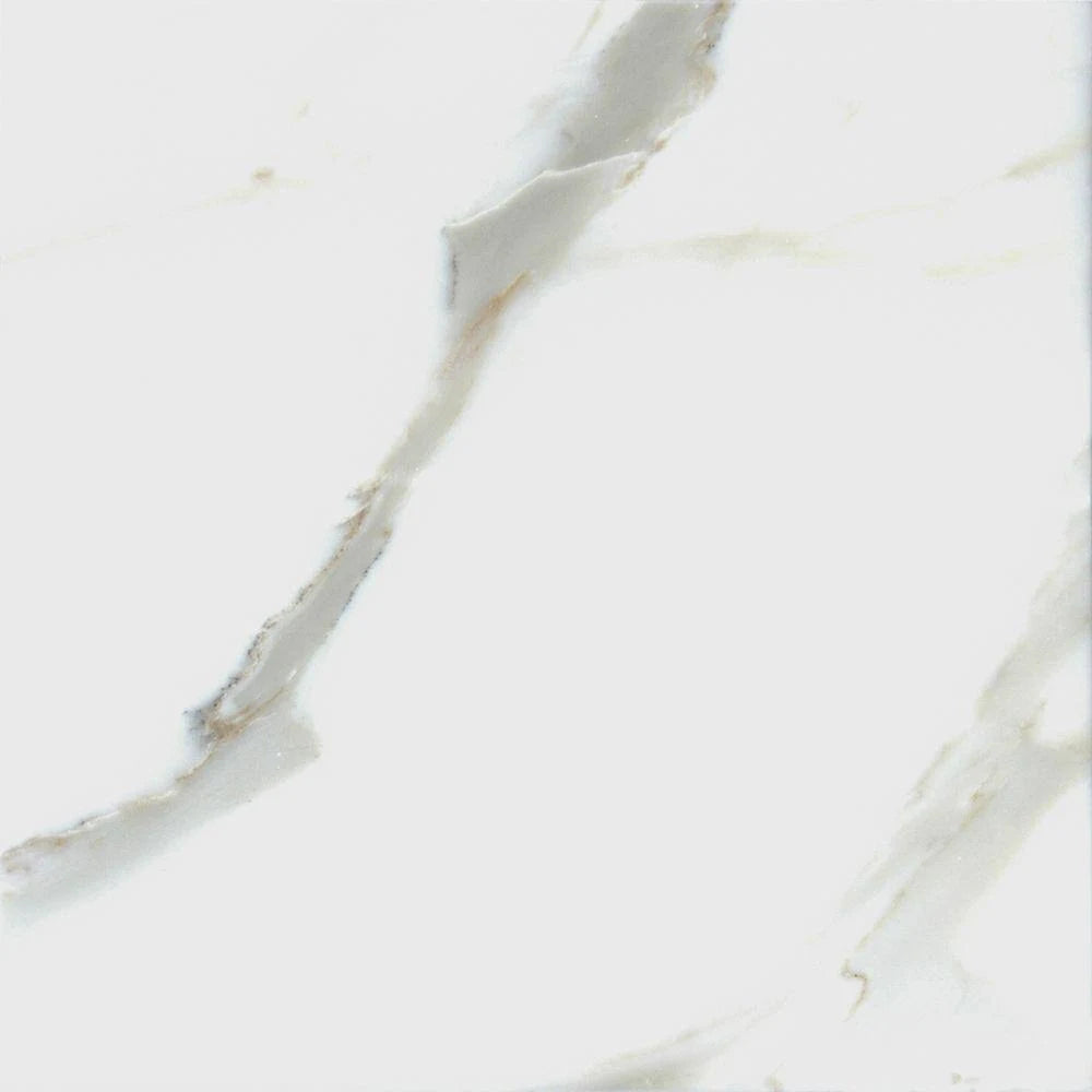 Calacatta Gold 18 in. x 18 in. Polished Marble Tile R147732