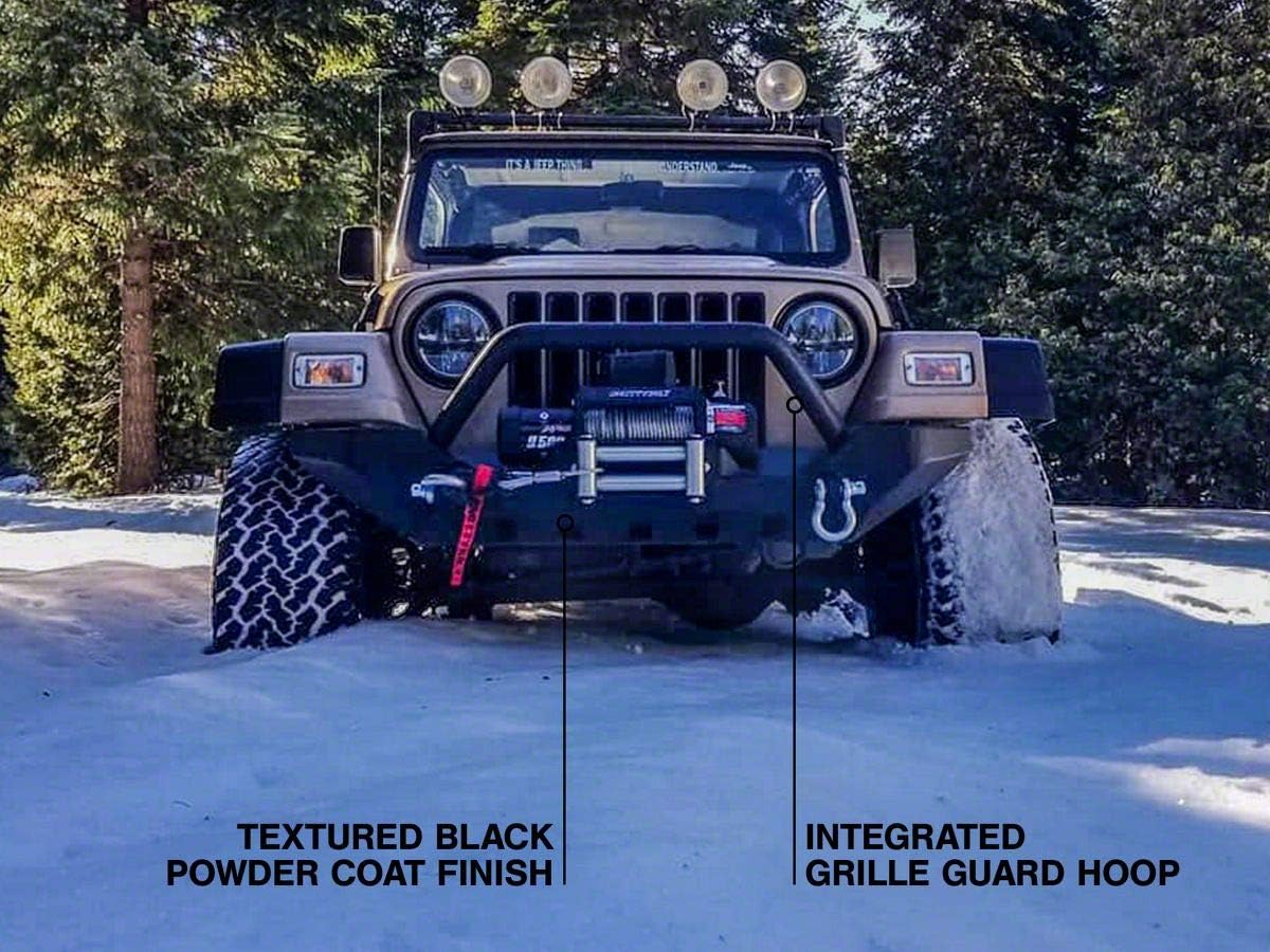 Bumper Compatible with Jeep Wrangler Y77920