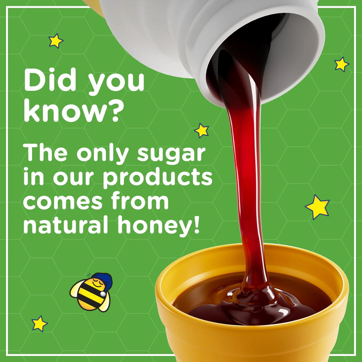 Kids Cough + Mucus Nighttime with Honey, Ivy Leaf, Zinc & Elderberry, Mixed Berry, 4FL Oz T411042