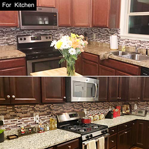 10-Sheet Peel and Stick Wall Tile in Sandstone Y31824