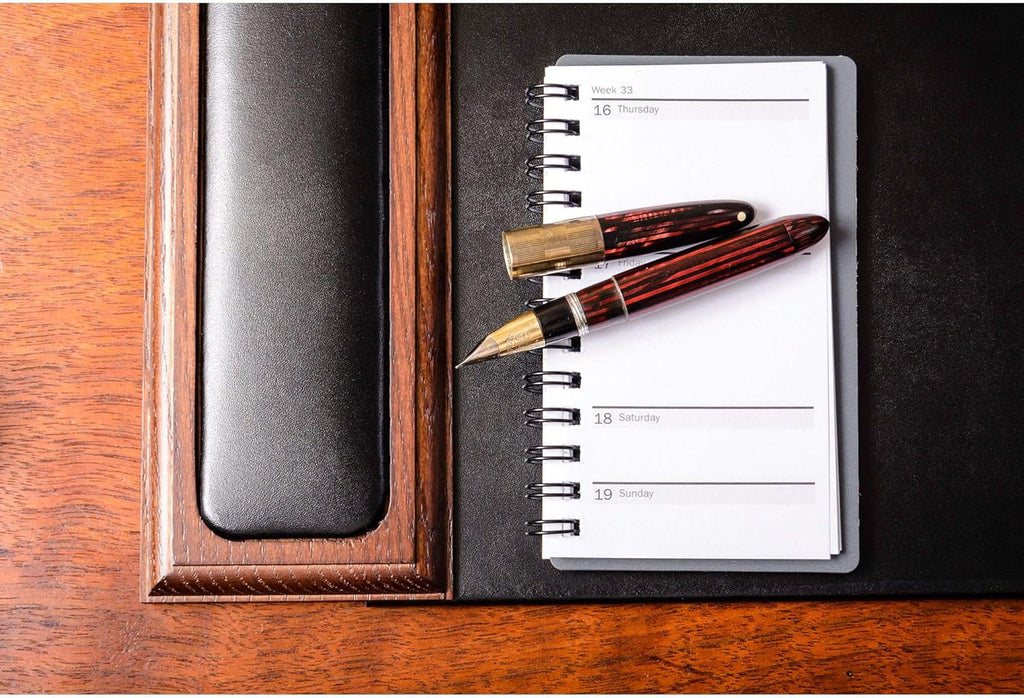Wood & Leather Desk Pad Y785844
