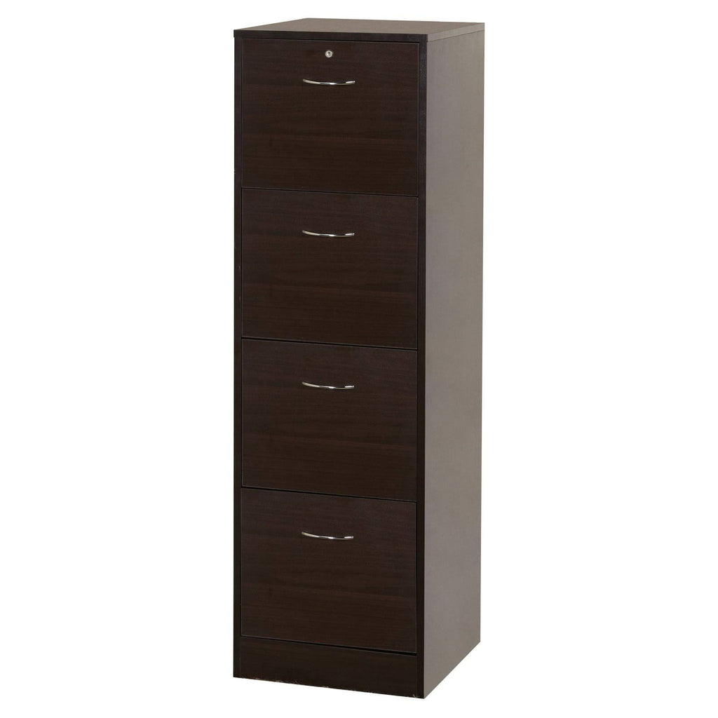 2 Drawer Espresso Filing Cabinet V4526