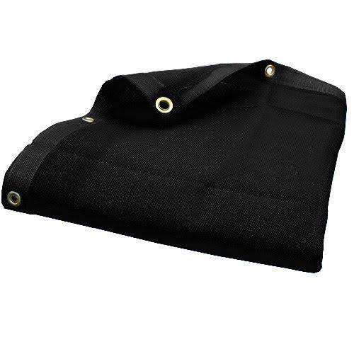 Black Heavy Duty Mesh Tarp Sun Shade Q1622