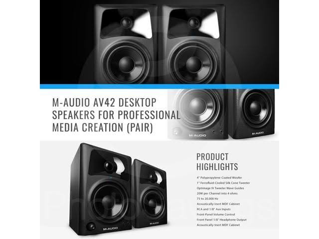 Compact Studio Monitor Speakers (Pair) B78246