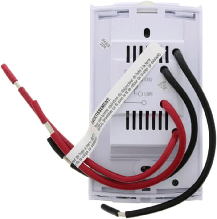 White 4.9 x 2.8 x 0.9 in Thermostat T3343
