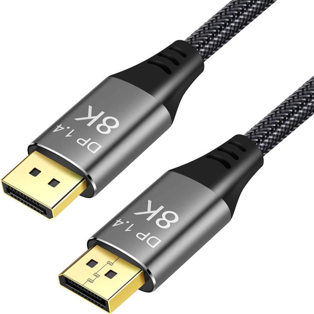 DisplayPort 1.4 Cable 8K 4K 33FT Copper Cord X673310