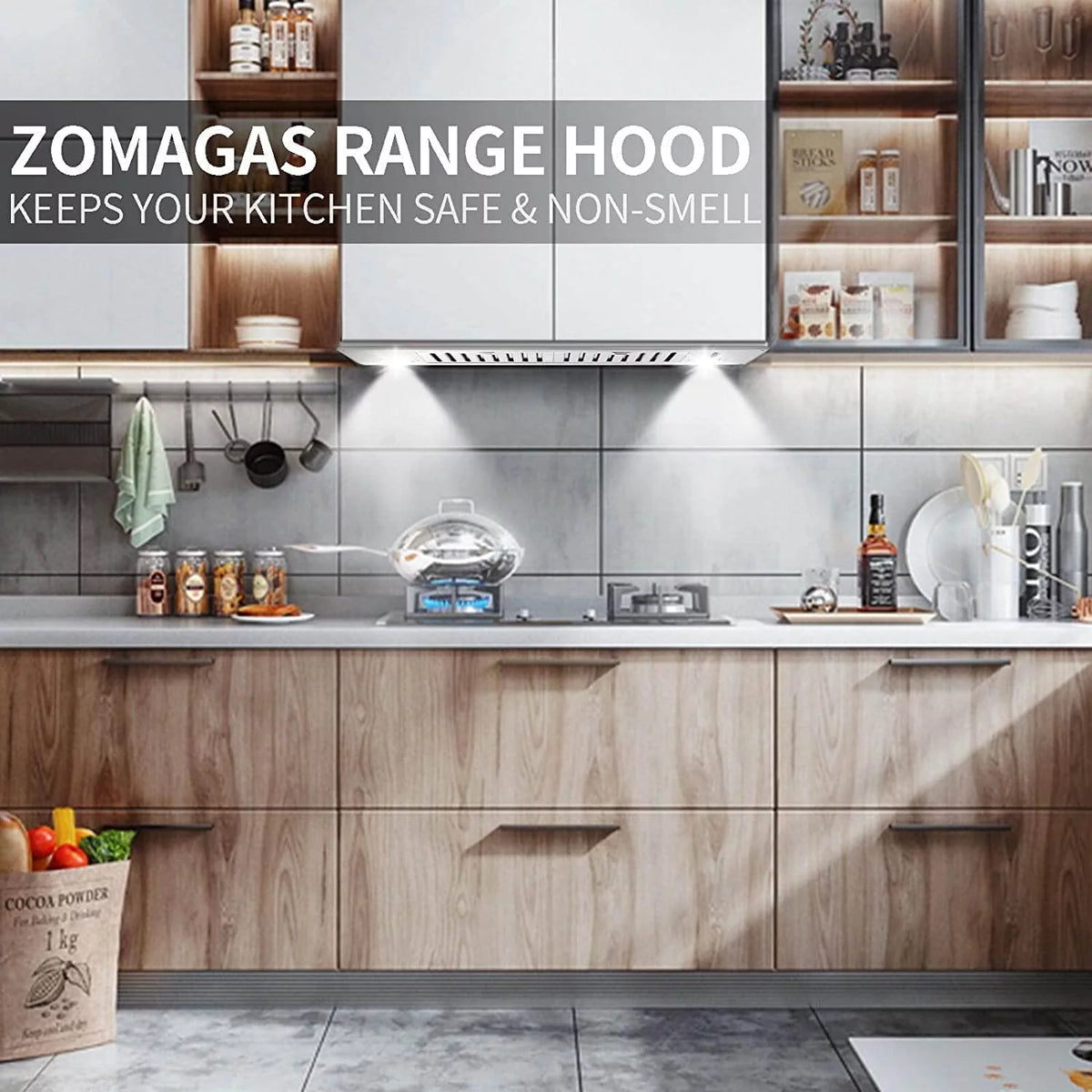30 inch 600 CFM Built-in Stainless Steel Range Hood J42175