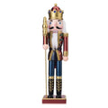 15 Inch Wooden Christmas Nutcracker with Scepter Y5207