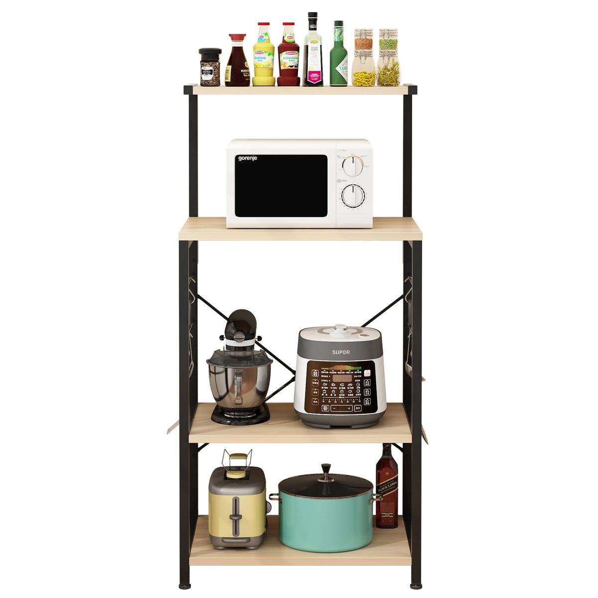 Microwave Oven Stand Storage Organizer X8832
