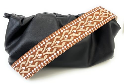 2'' Wide Adjustable Shoulder Strap Ethnic Jacquard Weave T18251
