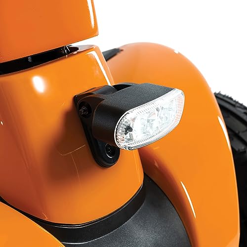 Orange Mobility Scooter with Seat V3069