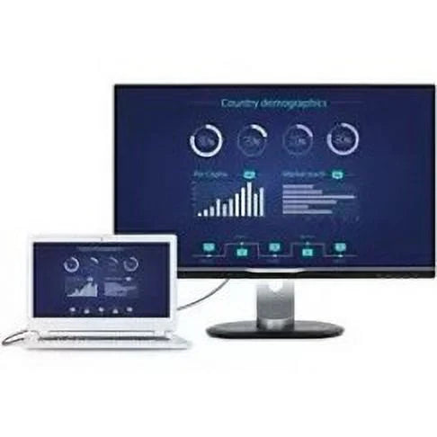 27" LCD Monitor with USB-C, Black H64162