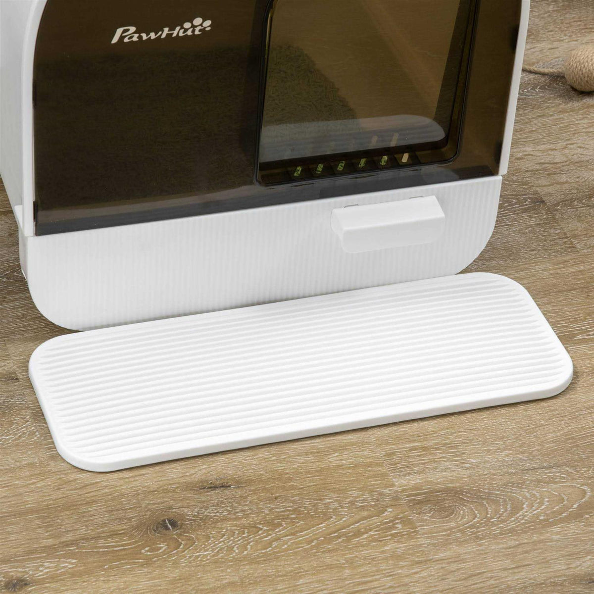 Cat Litter Box with Lid Covered Litter Box with Tray L265