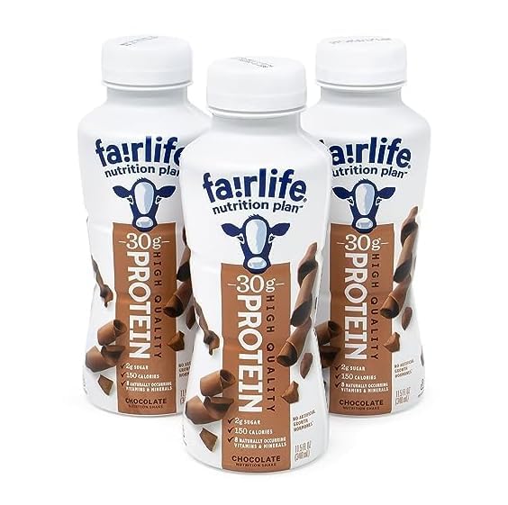 12 Pack 11.5fl.oz High Protein Chocolate Shake D108