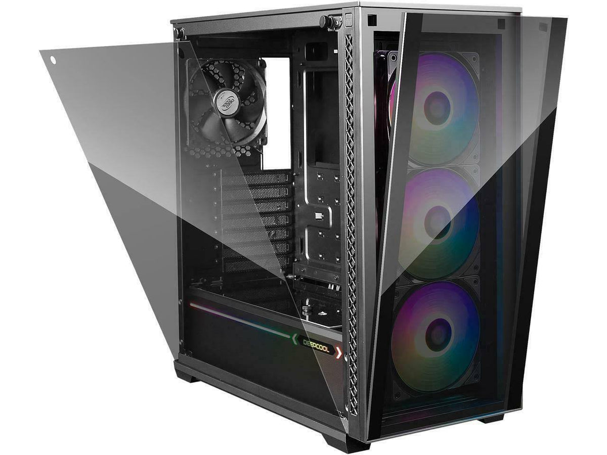 Black Mid-Tower Case W9696