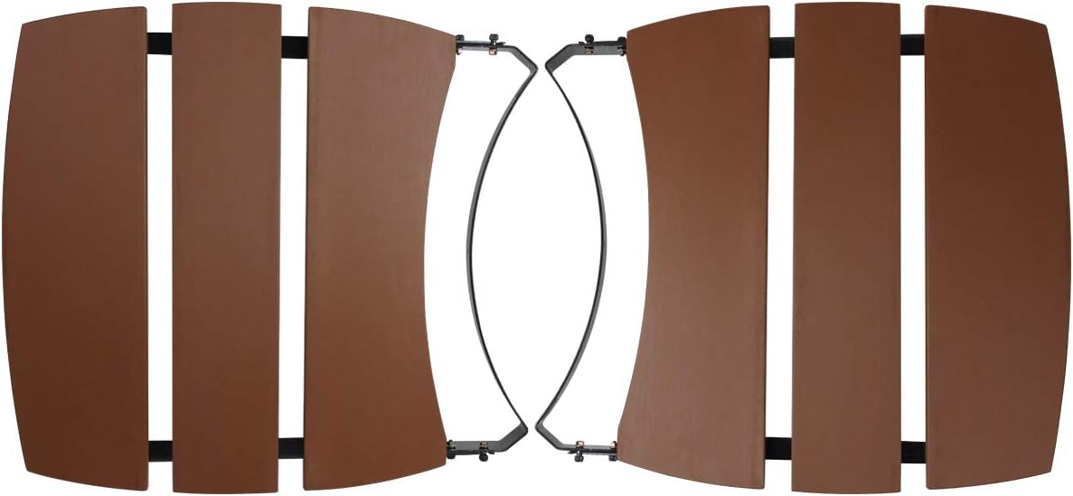 HDPE Grill Side Shelves - 3 Shelves Slats N571