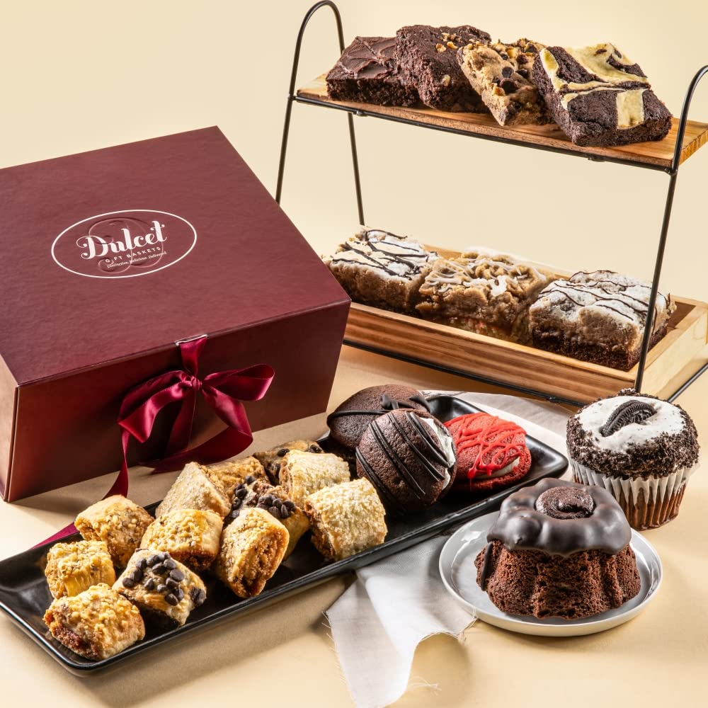 Gift Baskets with Rugelah, Brownies, Cookies & Bakery Treats C9595
