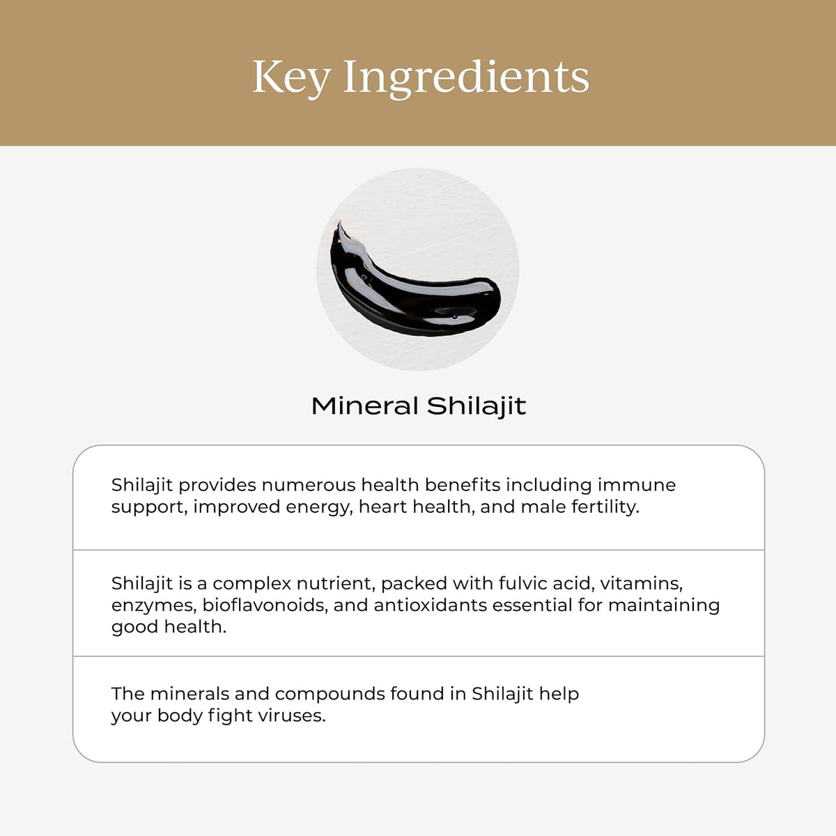 Liposomal Magnesium L-Threonate & Pure Shilajit Resin Bundle C196114
